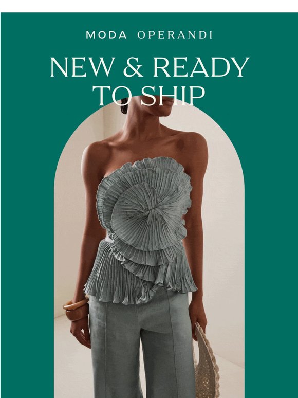 NEW & READY TO SHIP: Secure your favorite pieces now