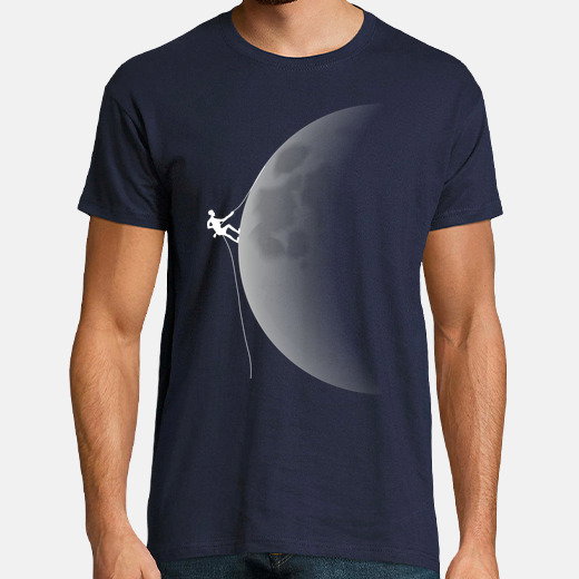Camiseta escalar la luna | laTostadora