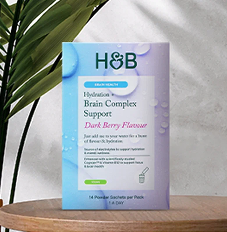 Holland & Barrett Hydration + Brain Ginseng Support Sachets
