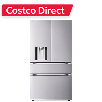 LG 29 cu. ft. Smart Standard-Depth MAX 4-Door French Door Refrigerator with Full-Convert Drawer