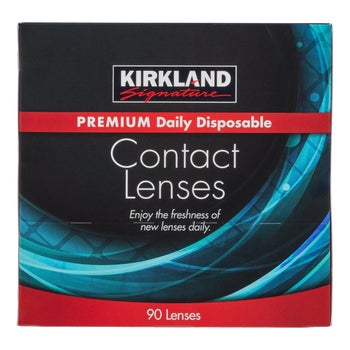 Kirkland Signature Daily Disposable Contact Lenses, 90 pk
