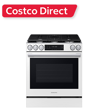 Samsung 6.0 cu. ft. Bespoke Smart Slide-in Gas Range with No Preheat Air Fry Max and True Convection