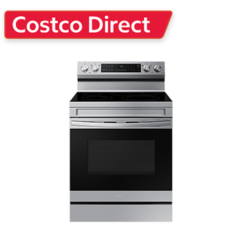 Samsung 6.3 cu. ft. Smart Freestanding ELECTRIC Range with No-Preheat Air Fry and Convection