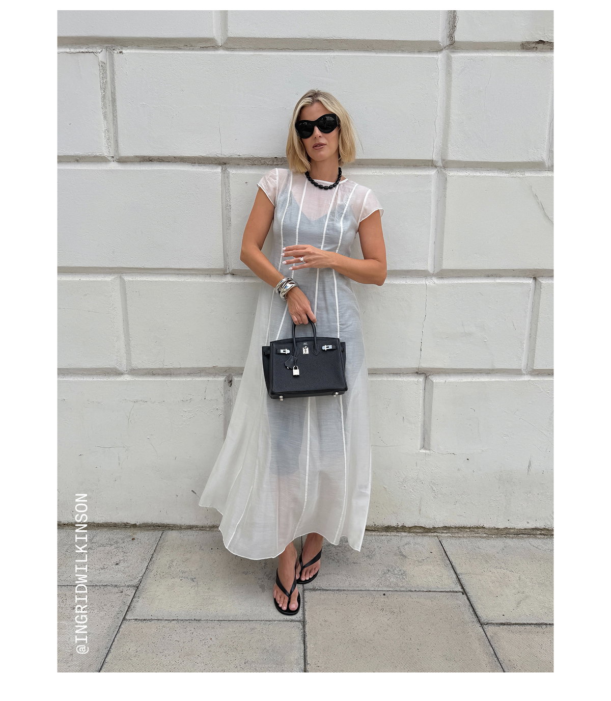 CARLY SHEER MAXI DRESS