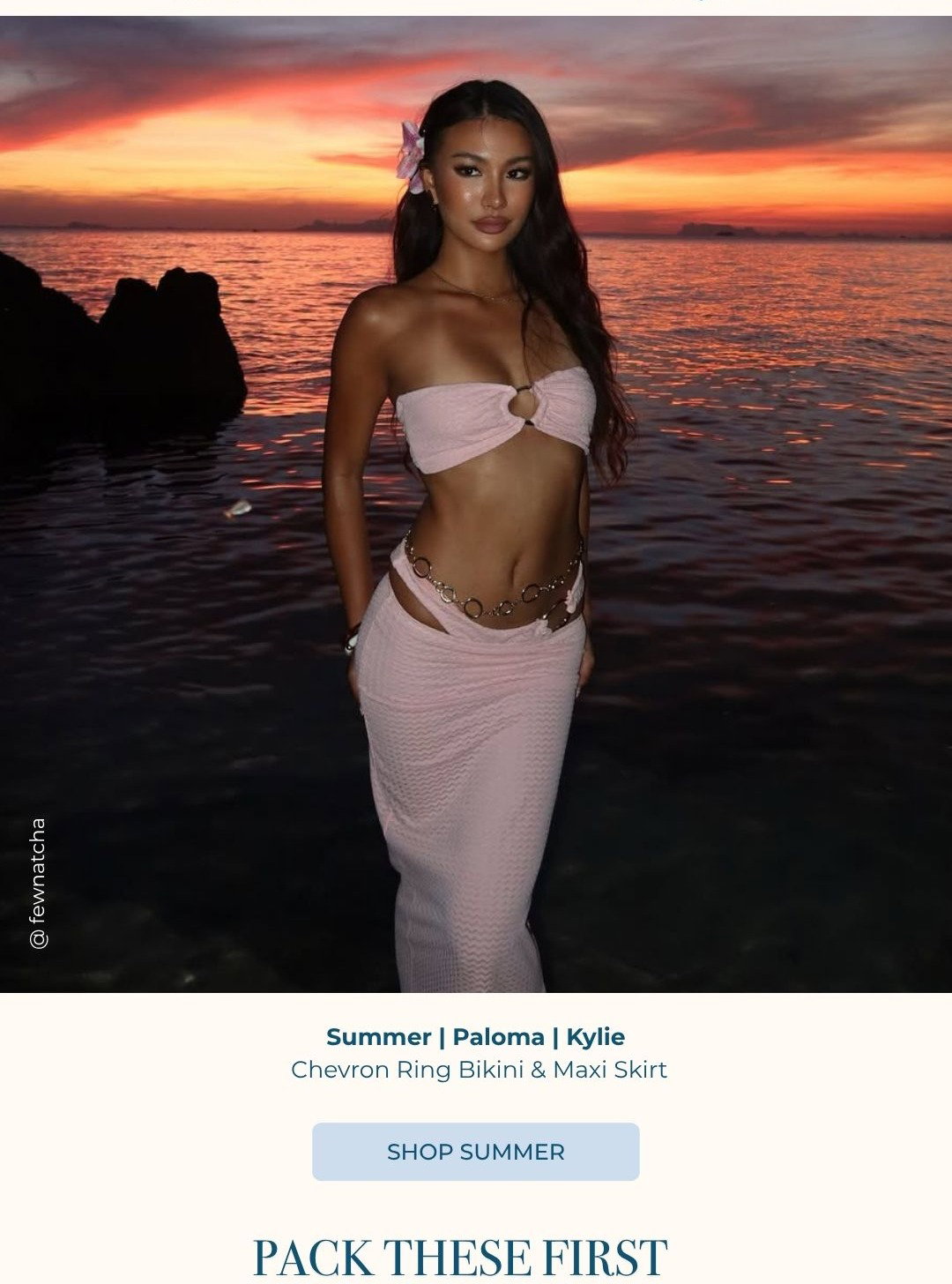 summer and paloma bikini set 