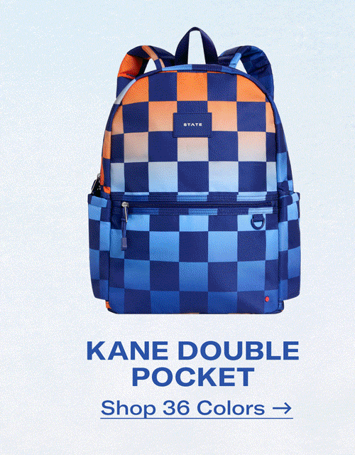 Kane Double Pocket Backpack