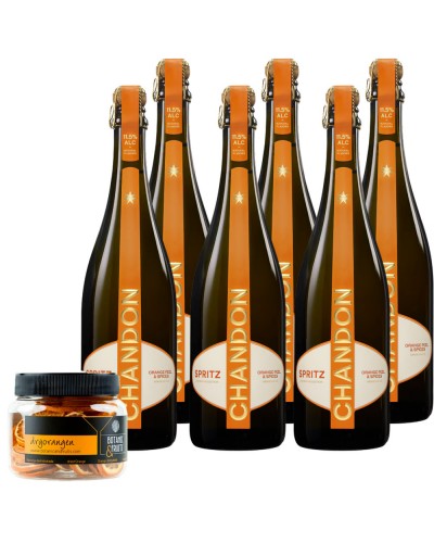 Chandon Spritz Pack 6 botellas + Naranja Deshidratada 70gr