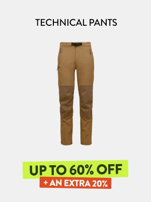 Technical Pants UP TO 60% OFF + an extra 20%	