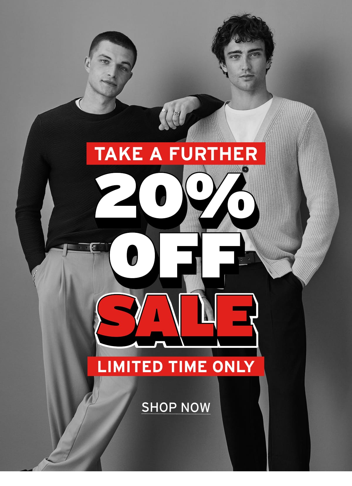 Take a further 20% off is ending soon