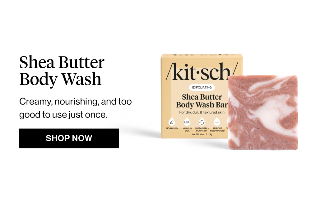 Shea Butter Body Wash Creamy, nourishing, and too good to use just once.