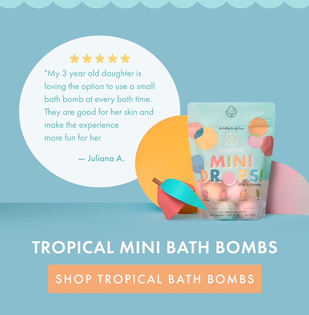 TROPICAL MINI BATH BOMBS | SHOP TROPICAL BATH BOMBS
