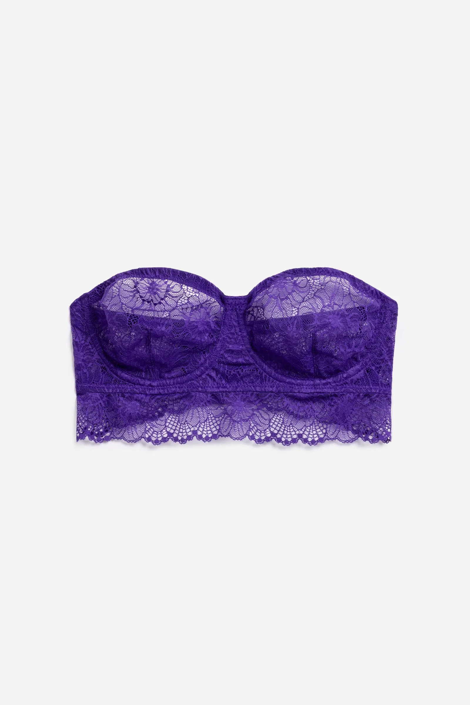 Image of Zinnia Underwire Strapless Bra | Iris