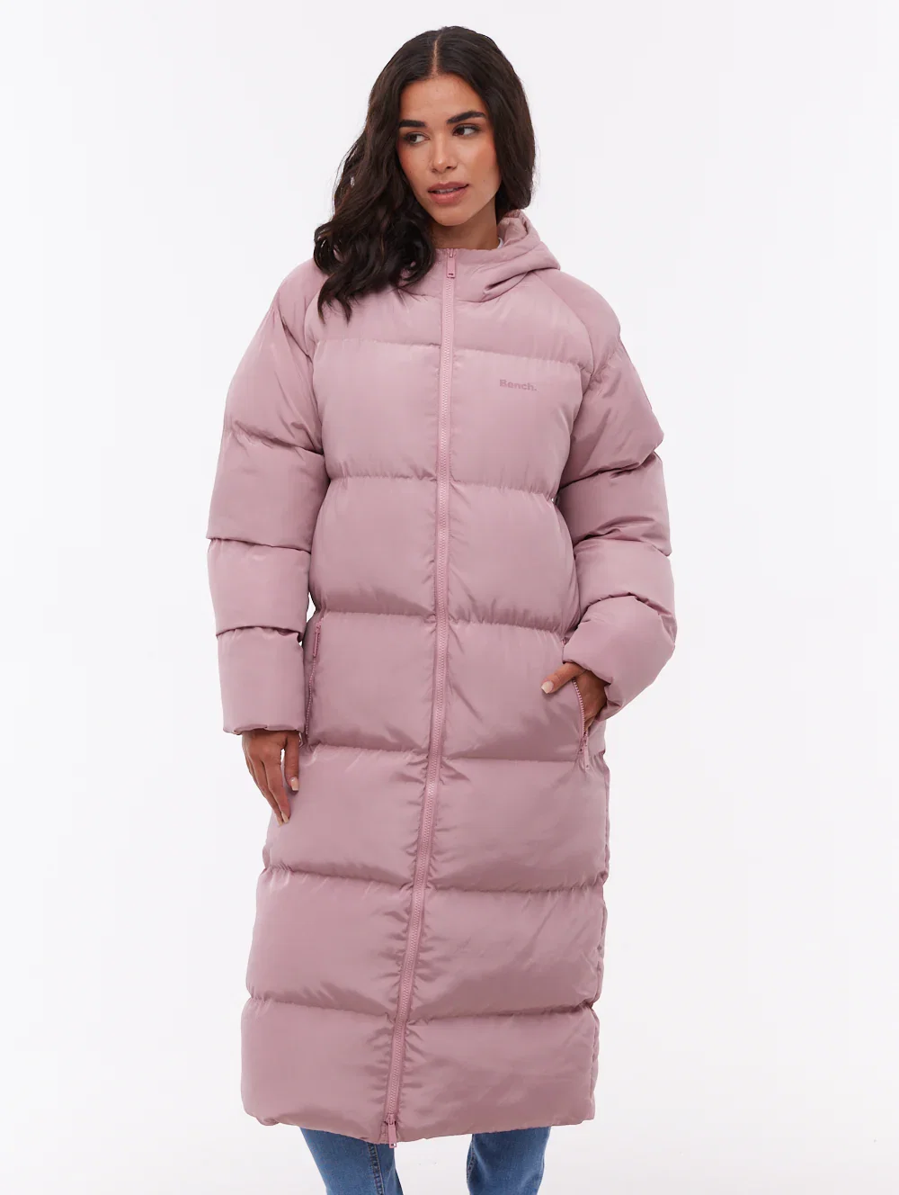 Image of Larah Midi Parka - Pink