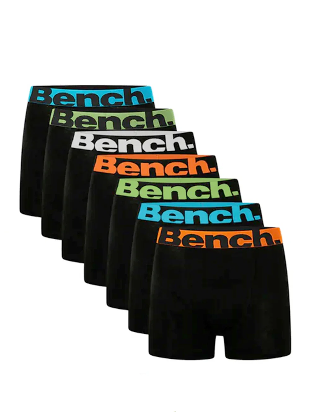 Image of Diego Boxer Brief (7 Pack) - Black
