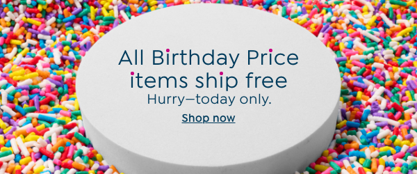 Birthday Prices