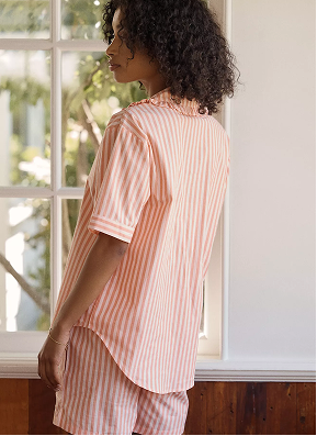 Butterscotch Stripe Boxer PJ Set