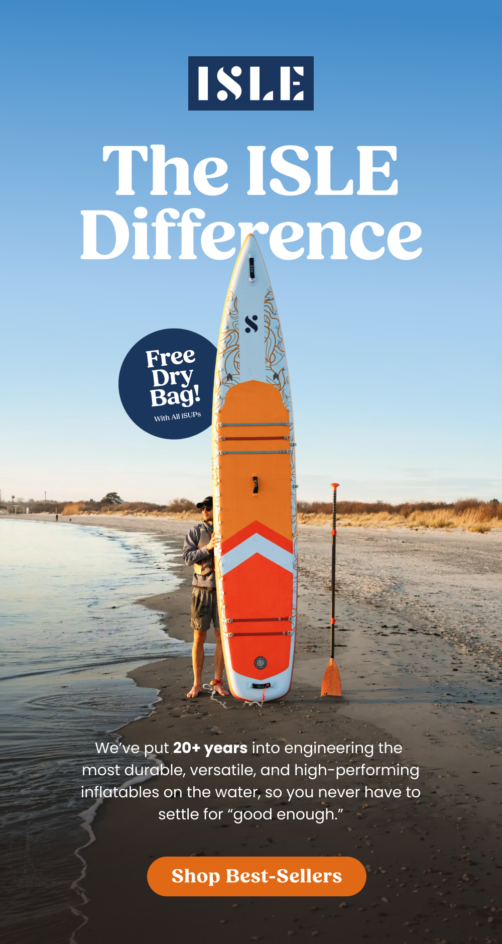 The ISLE Difference. Free Dry Bag With Purchase!