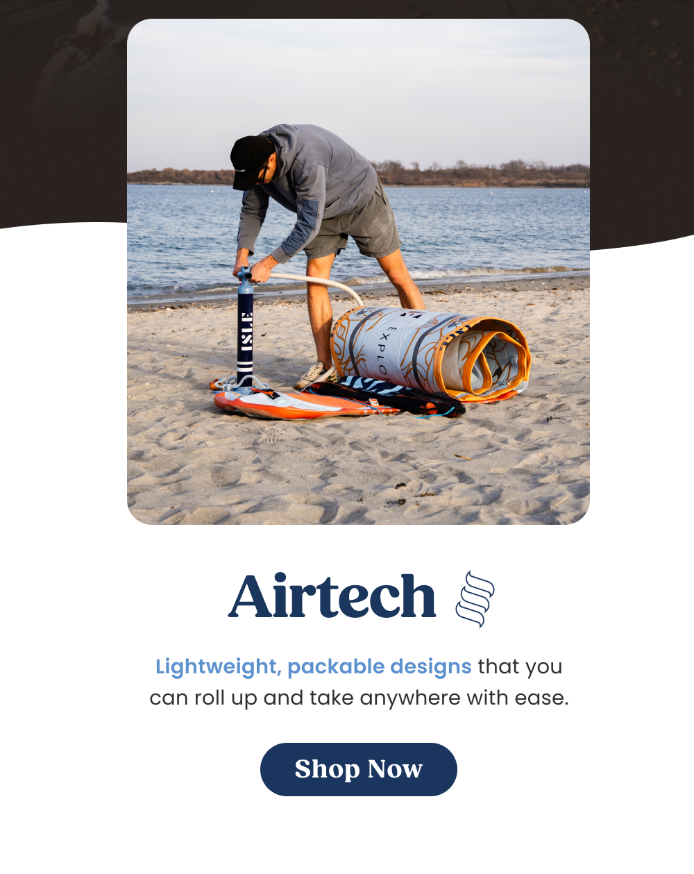 Airtech - Light & Packable. Shop Now