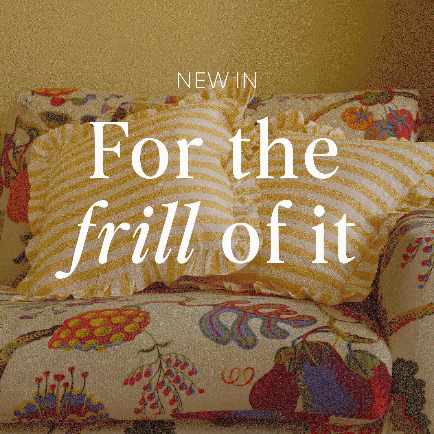 For the frill of it