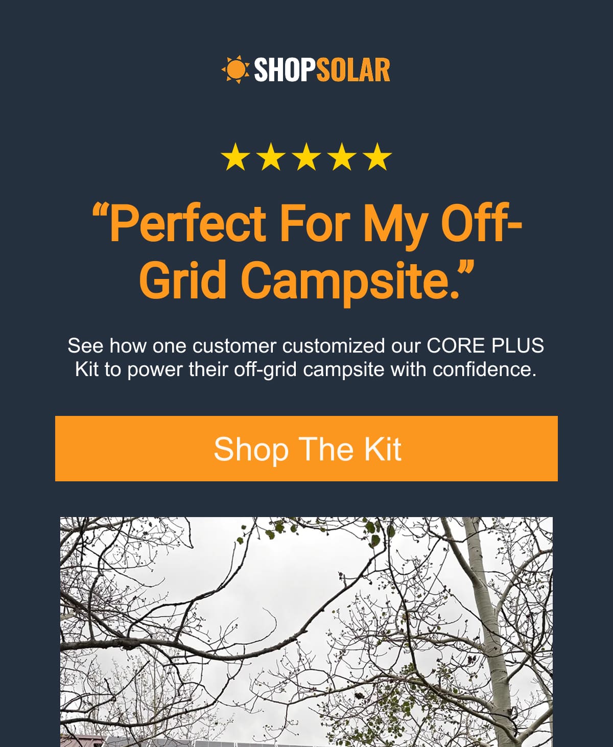 Perfect For My Off-Grid Campsite