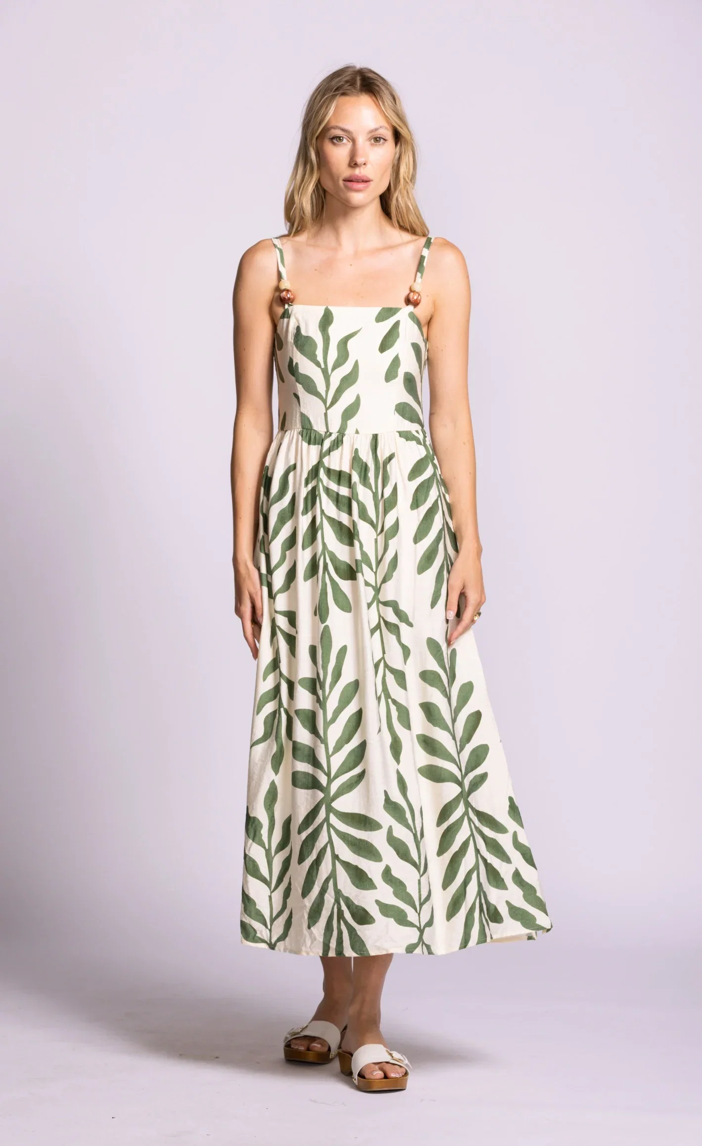 Magnolia Dress Green