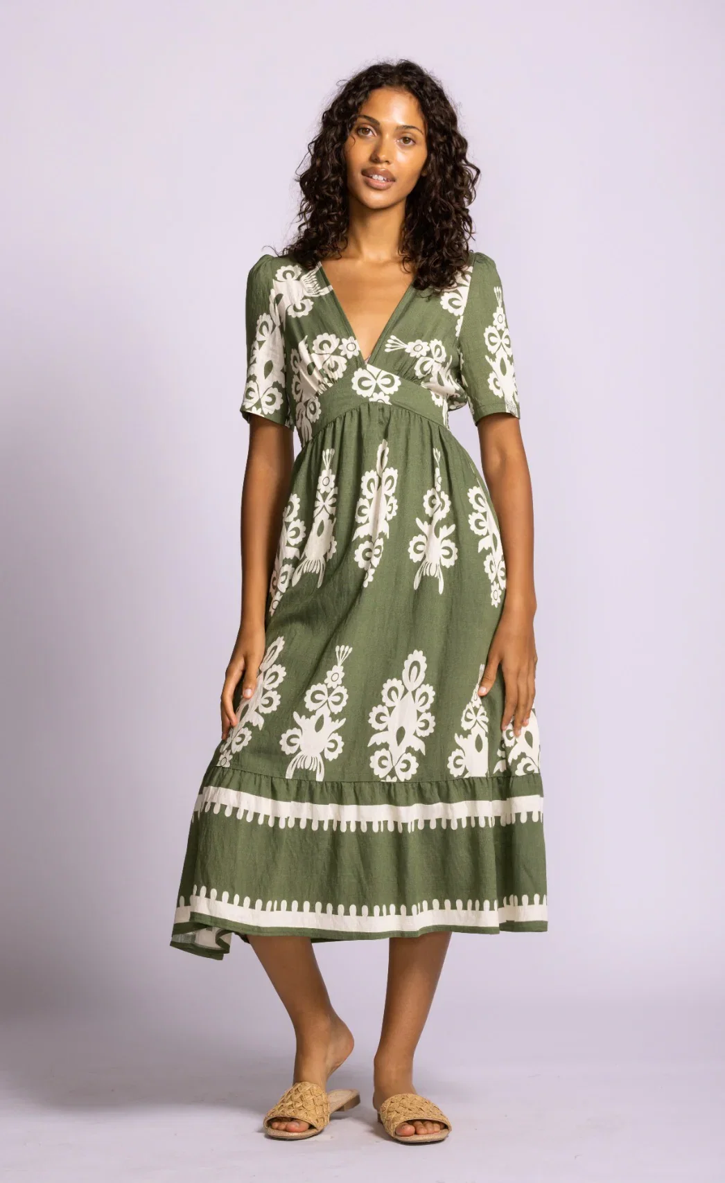 Bellingham Dress Green