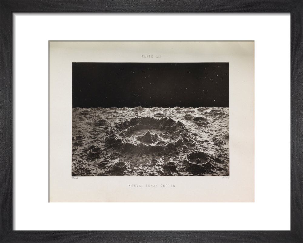 Plate XXI, 'Normal Lunar Crater'