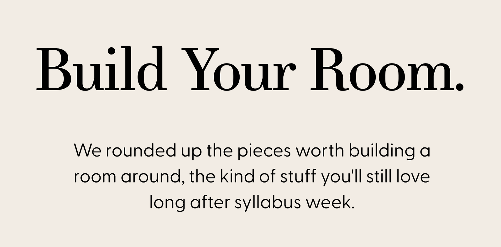 Build Your Room
