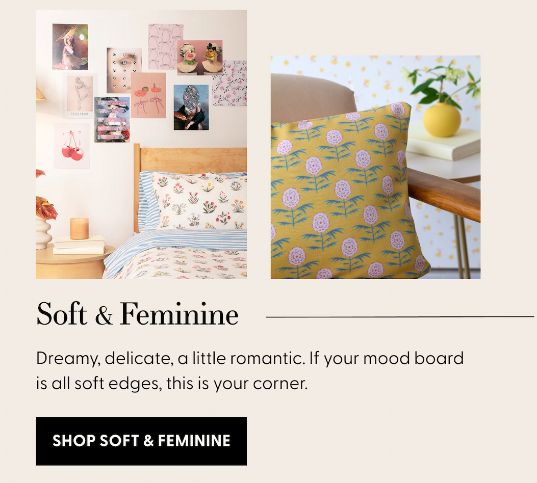 Shop Soft & Feminine