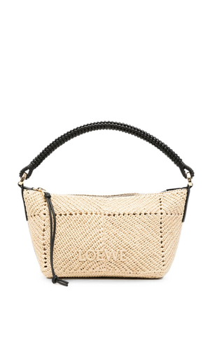 Cala rafia pouch