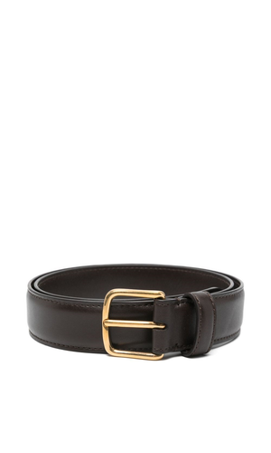 Classic leather belt