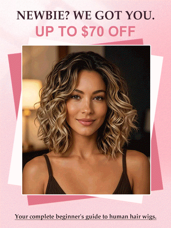 stylish human hair wig