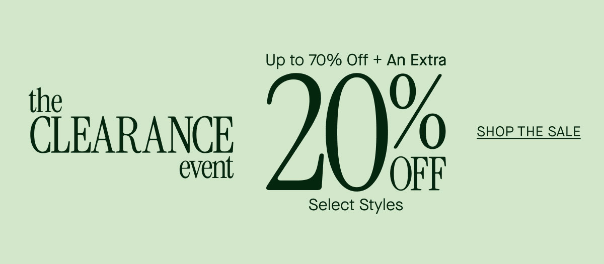 THE CLEARANCE EVENT