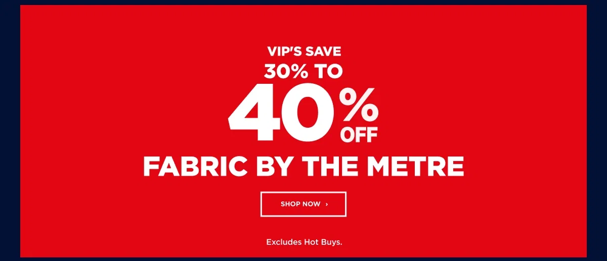 Fabric by the meter