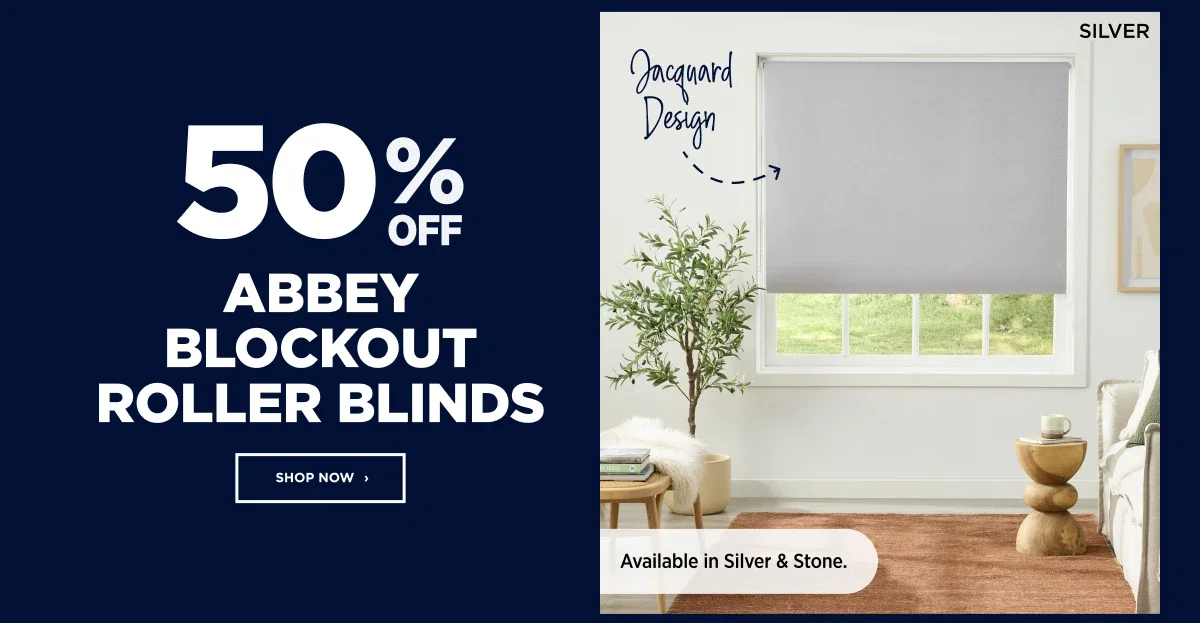 Abbey Blockout Roller Blinds