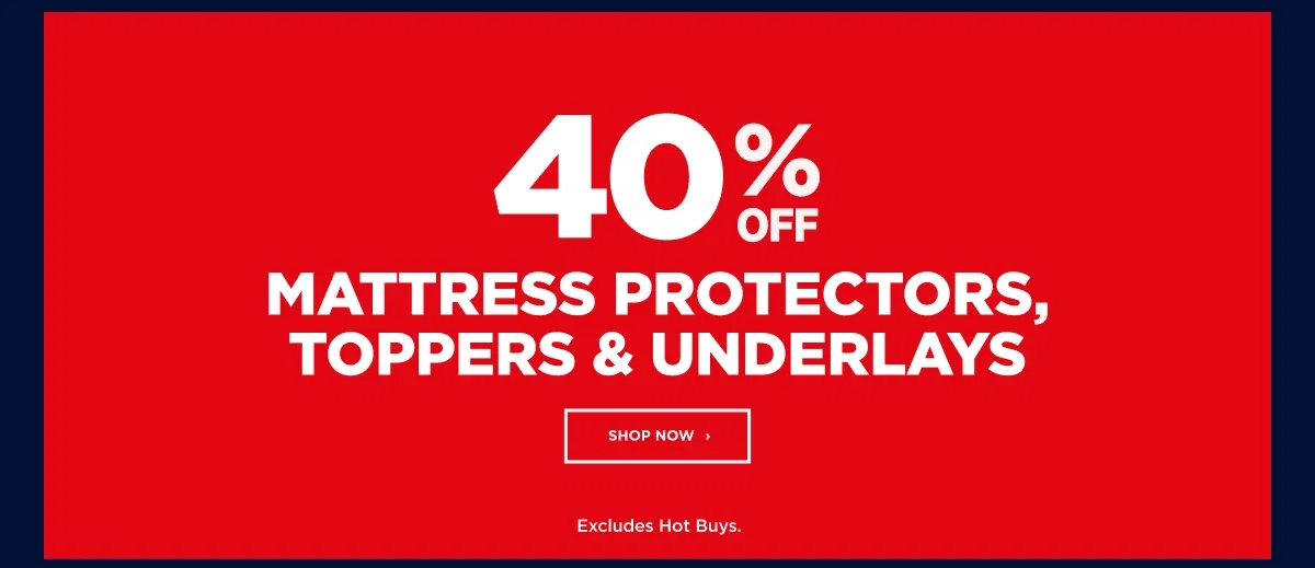 Mattress Protector Topper & Underlay