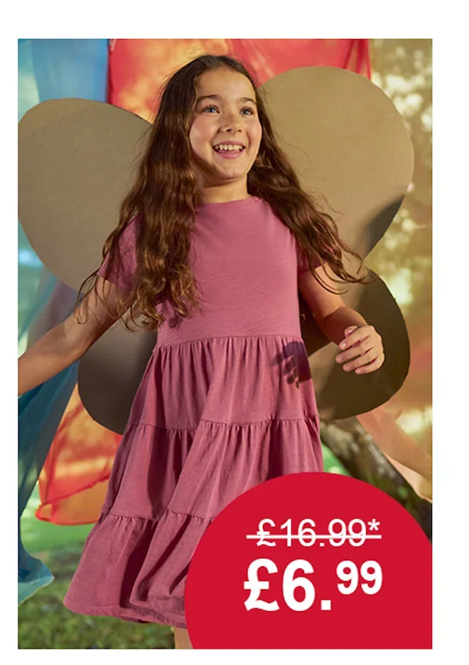Ava Kids Tiered Dress