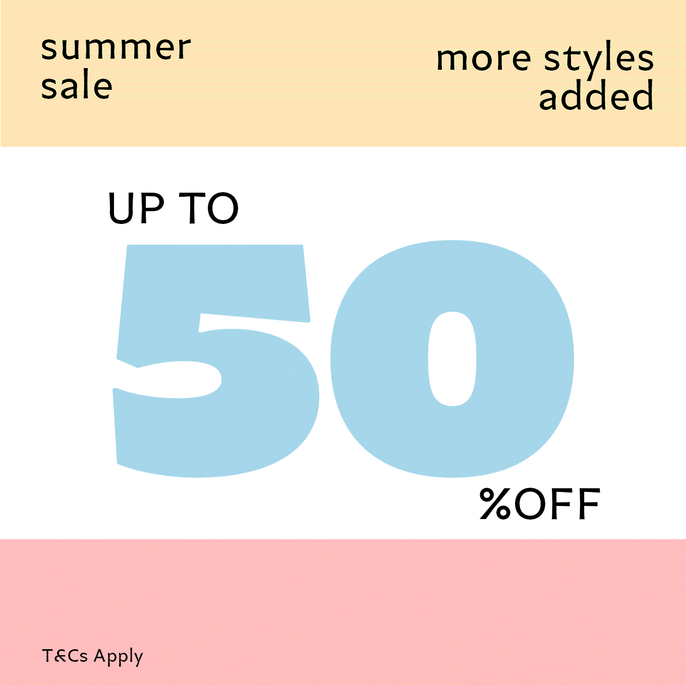Summer Sale more styles added UP TO 50% OFF