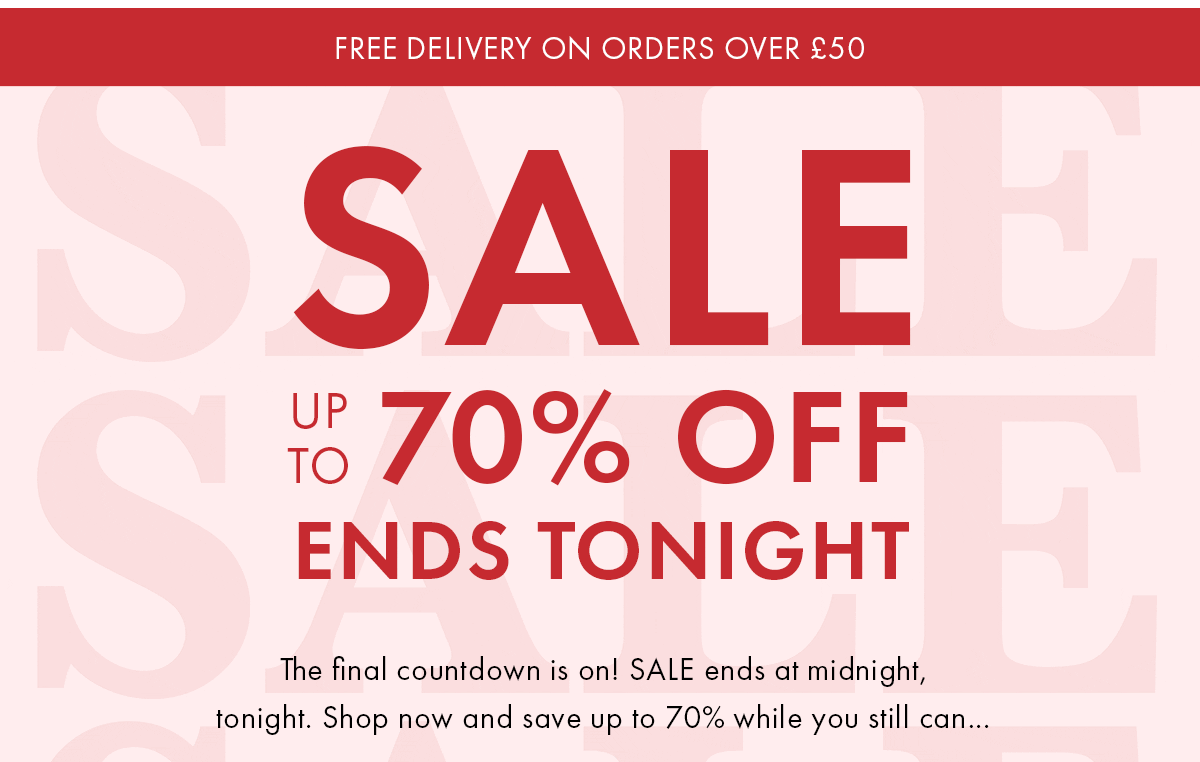 SALE UP TO 70% OFF 