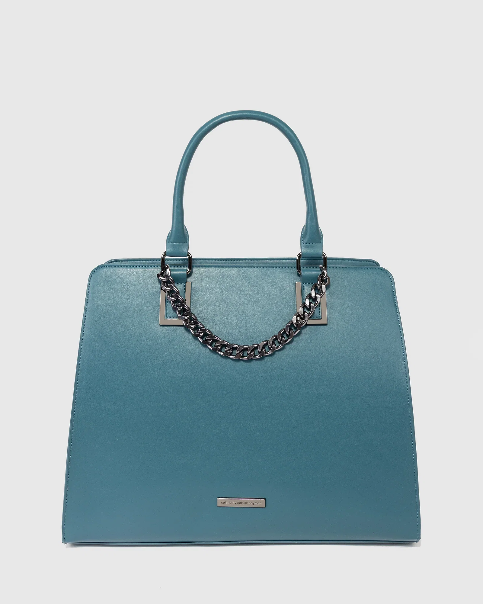 Image of Teal Darcy Large Tote Bag