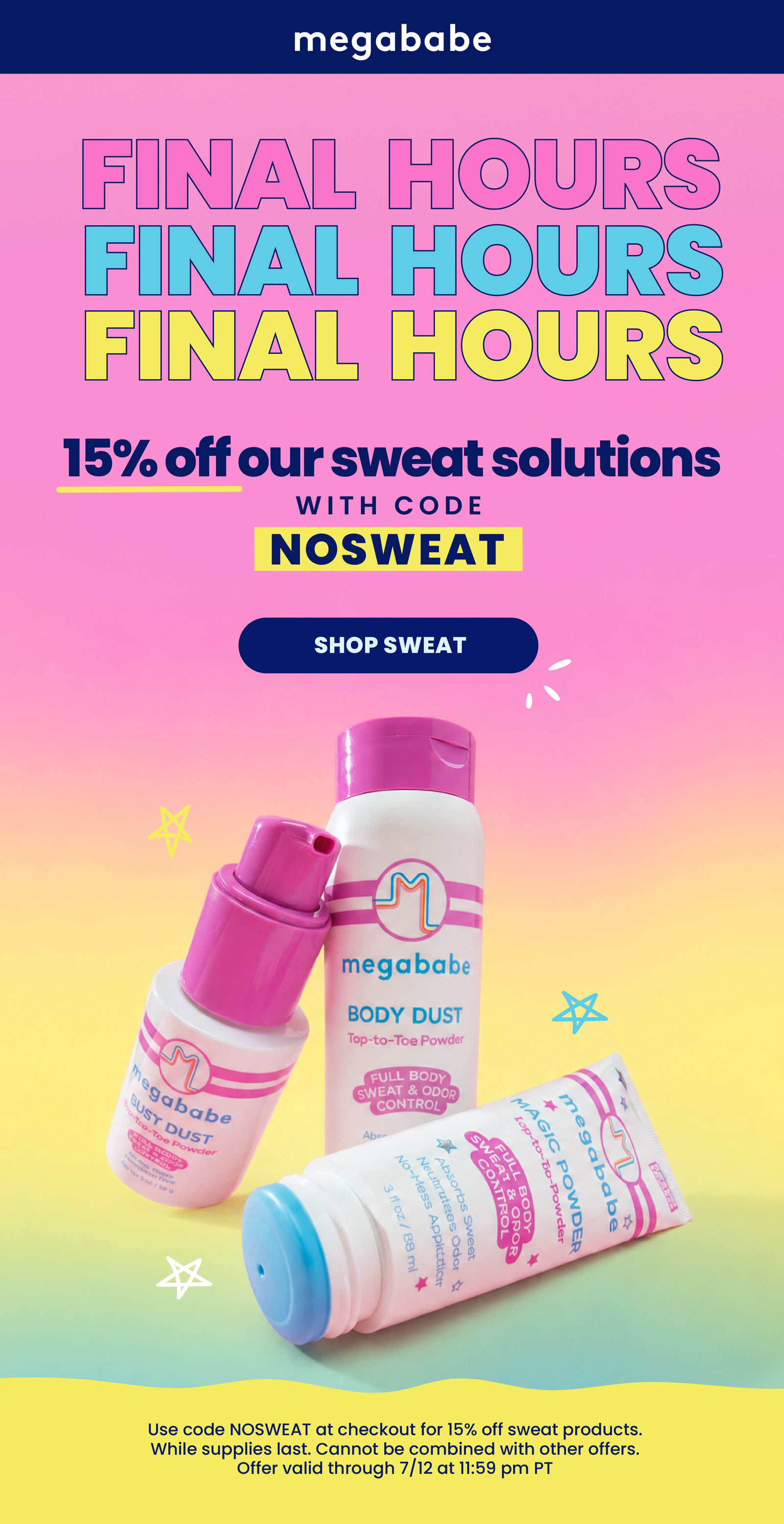 Shop Sweat Stoppers