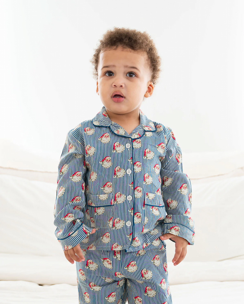 Striped Vintage Santa Collection
