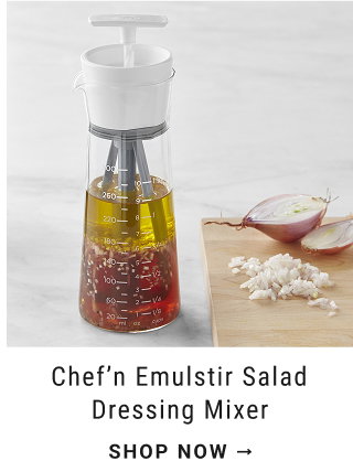 Chef’n Emulstir Salad Dressing Mixer - Shop Now
