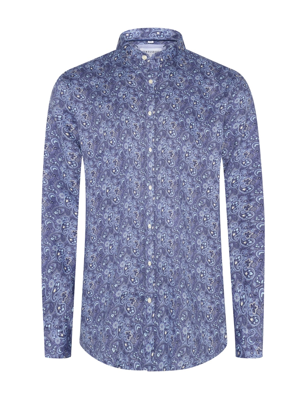 Light linen shirt with paisley pattern