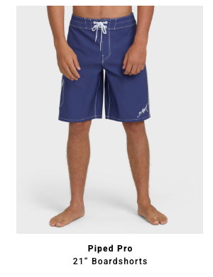Piped Pro 21" Boardshorts