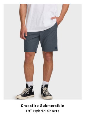 Crossfire Submersible 19" Hybrid Shorts