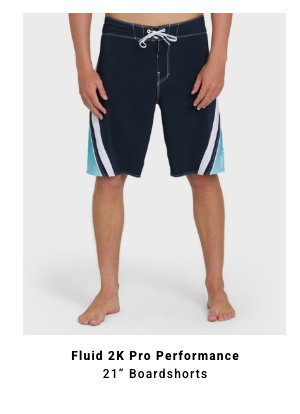 Fluid 2K Pro Performance 21" Boardshorts
