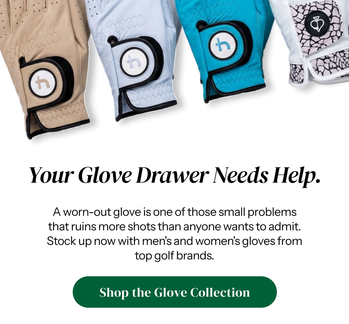 Your Glove Drawer Needs Help.