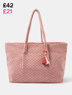 Geometric Shopper Bag