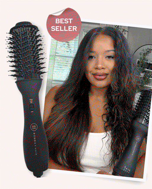 Style & Dry Hair in one step